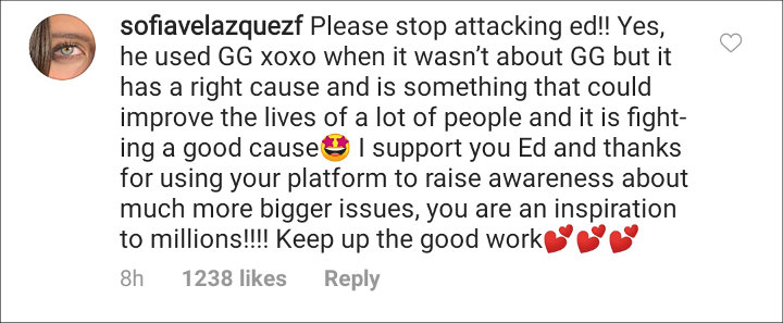 Ed Westwick's IG Post 02