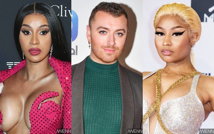Cardi B Uses Twitter's Voice Note for Sam Smith Remix as Nicki Minaj Seeks Credit for New Feature