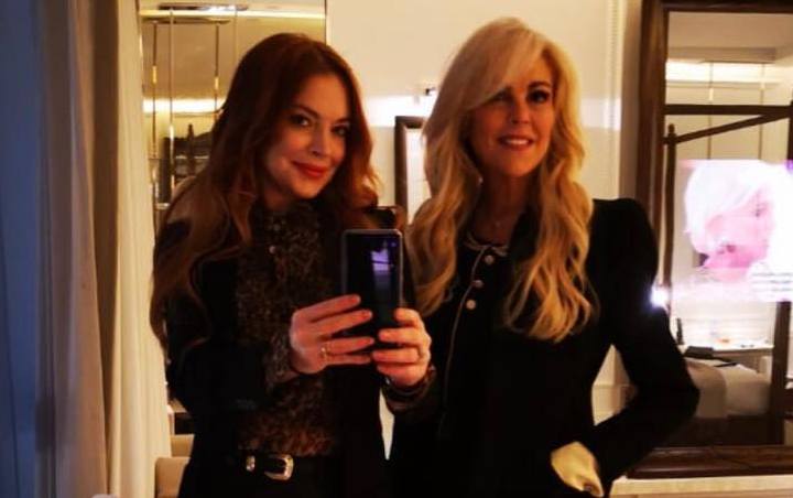 Lindsay Lohan Thrilled at Mom's Engagement to Facebook Boyfriend