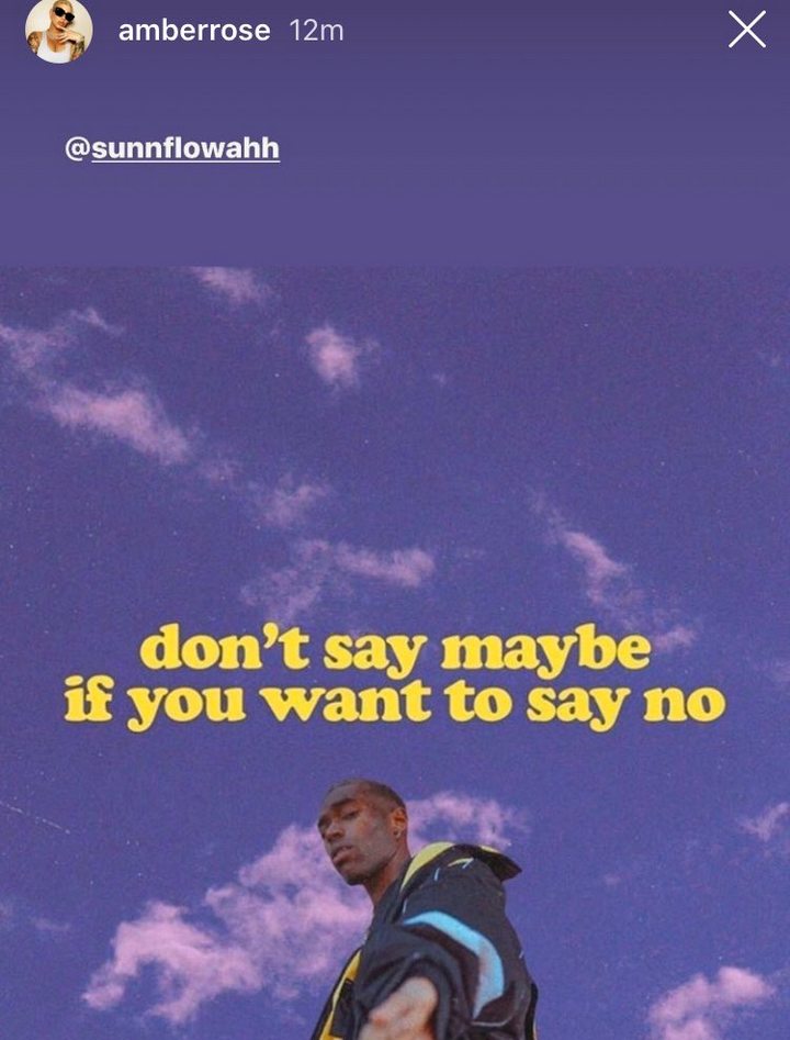 Amber Rose Split From Baby Daddy Ae She Throws Subliminals On Father S Day