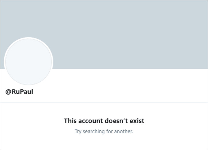 RuPaul Wipes Instagram Page Clean