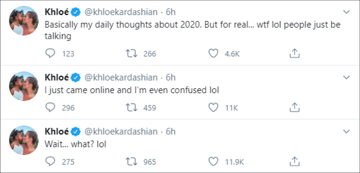 Khloe Kardashian Seemingly Responds to Tristan Thompson Reconciliation Rumors