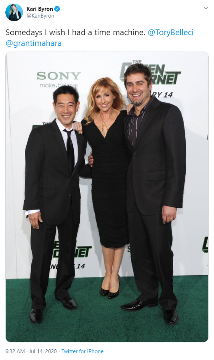 Kari Byron reacted to Imahara's death