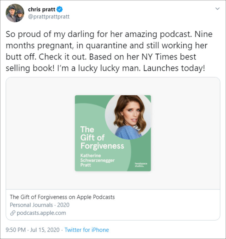 Chris Pratt raves about Katherine Schwarzenegger