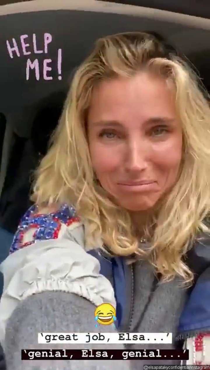 Elsa Pataky's Floodwater Escape