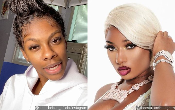 Jess Hilarious Called 'Corny' for Reenacting Megan Thee Stallion&...