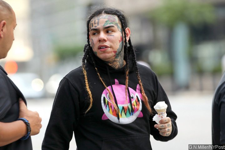 6ix9ine Roams the Streets After Home Confinement Release