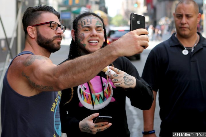 6ix9ine Roams the Streets After Home Confinement Release