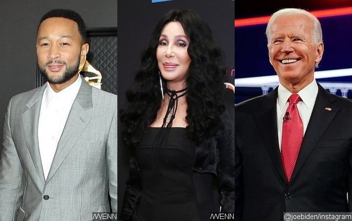 John Legend, Cher and More React After Joe Biden Announces His Running Mate