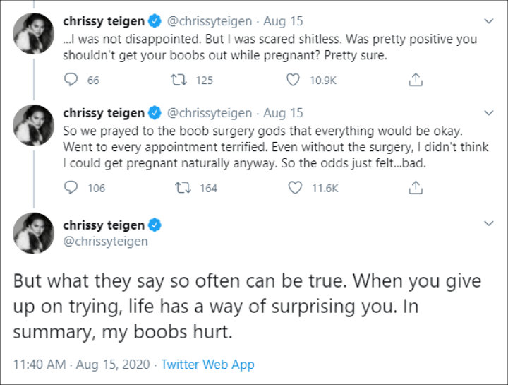 Chrissy Teigen's Tweets 01