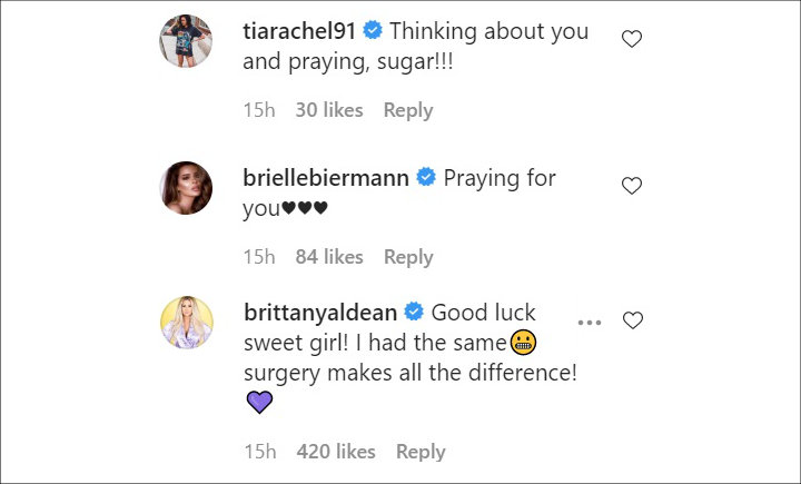 Savannah Chrisley's IG Post