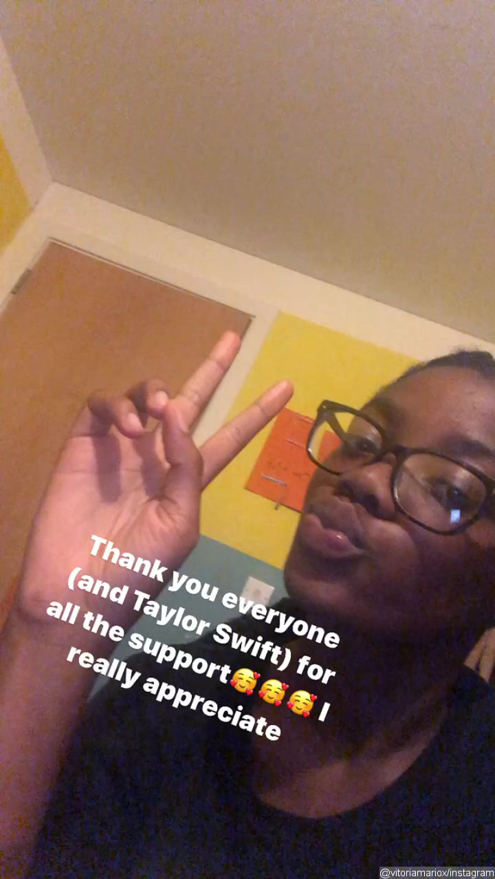 Vitoria Mario's IG Story