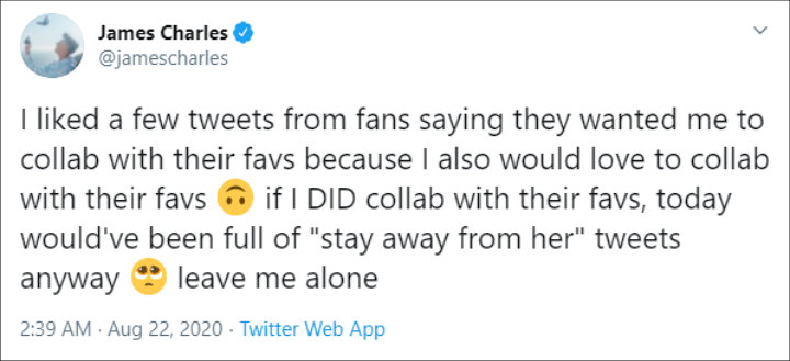 James Charles Gets Death Threats for Hyping Up JoJo Siwa Makeover