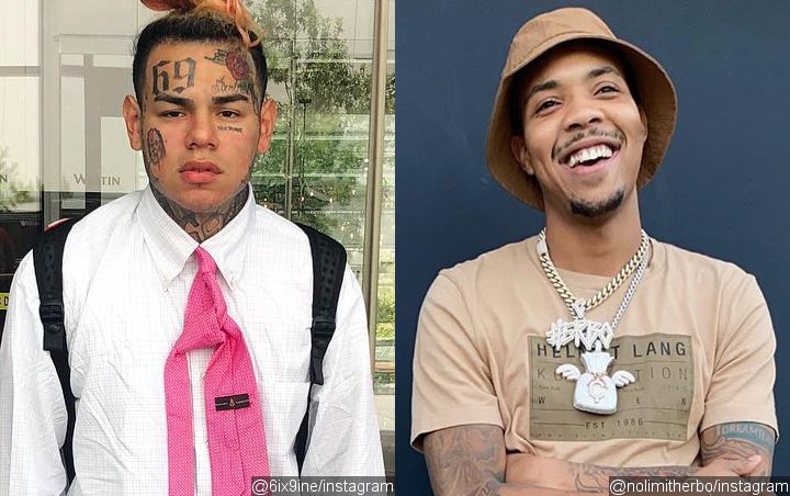 Watch: 6ix9ine Runs Out of Store After Seeing G-Herbo's Crew
