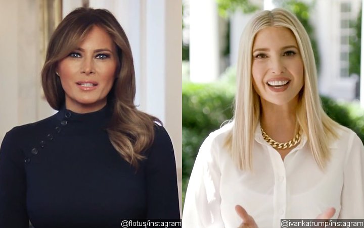 Melania Trump Gives Stepdaughter Ivanka the Stink Eye in Viral Video