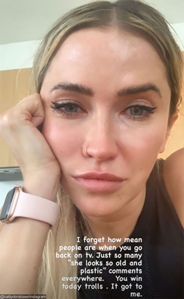 Kaitlyn Bristowe cried over trolls' comments about her appearance
