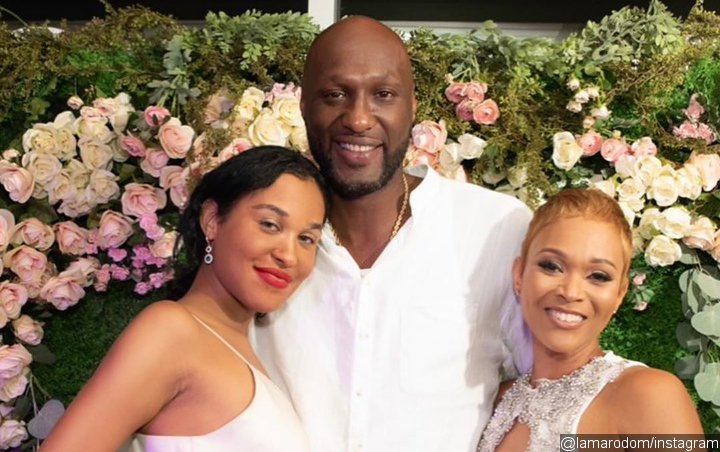 Lamar Odom S Daughter Destiny Supports Him And Sabrina Parr At Engagement Party