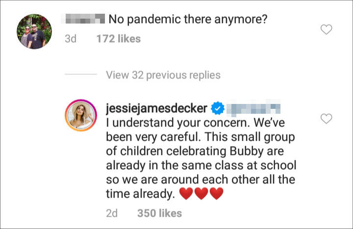Jessie James Decker's IG Post