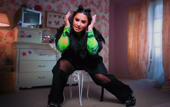 Demi Lovato Confronts Her Younger, Insecure Self in 'OK Not to Be OK' Music Video