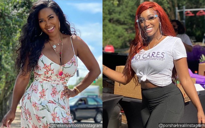 Kenya Moore Hits Back at Porsha Williams for Accusing Her of Being Shady