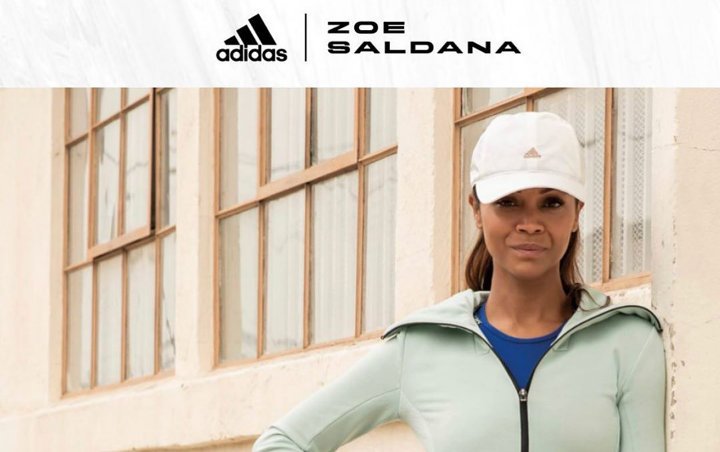 Zoe Saldana Collaborates With Adidas for Autumn Workout Collection