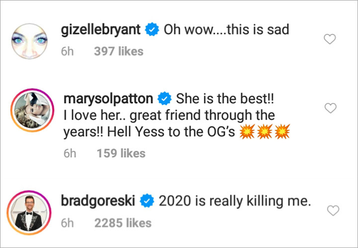 Andy Cohen's IG Post