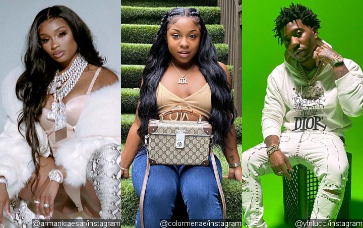 Armani Caesar Calls Reginae Carter 'Cool Girl' Amid Alleged Beef Over YFN Lucci