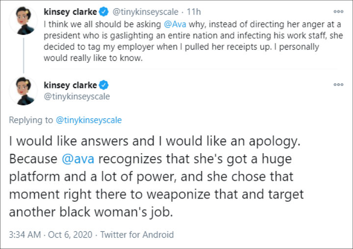 Ava Duvernay Slammed on Twitter