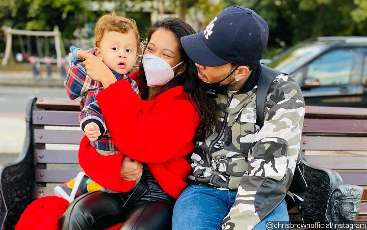 Chris Brown Cuddles Up to Ammika Harris in Reunion Photo With Son After Spotted With Diddy's Ex