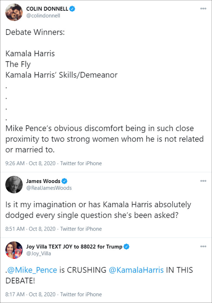 Tweets About Vice Presidential Debate 05
