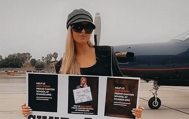 Paris Hilton Jets Off to Utah for Protest Outside Her Abusive Boarding School