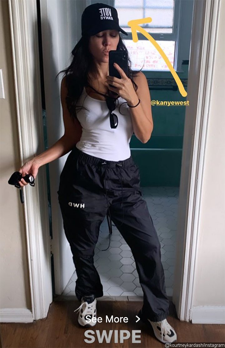 Kourtney Kardashian's Instagram Story