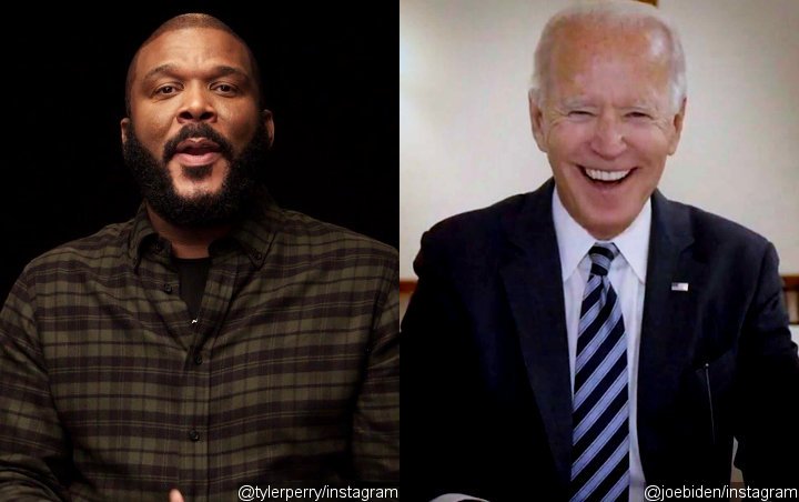 Tyler Perry Reveals How His Son Affects His Perspective on Politics as He Endorses Joe Biden