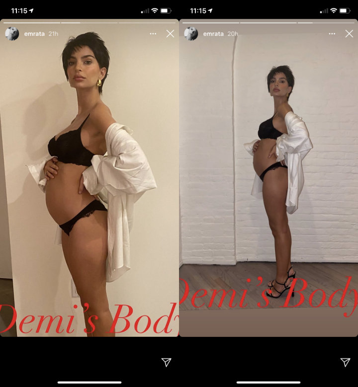 Emily Ratajkowski's IG Story