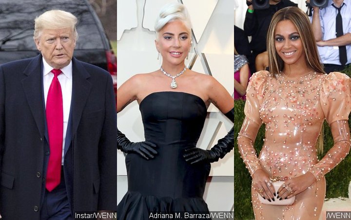 Donald Trump Blasts Lady GaGa and Beyonce at MAGA Rally