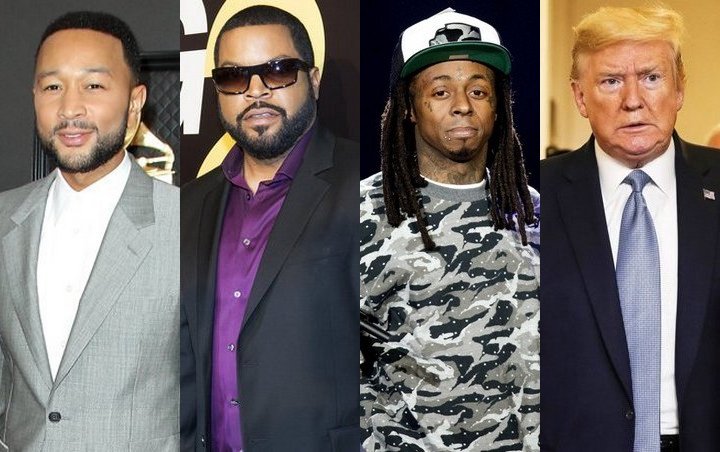 John Legend Disses Ice Cube and Lil Wayne for Siding With Donald Trump