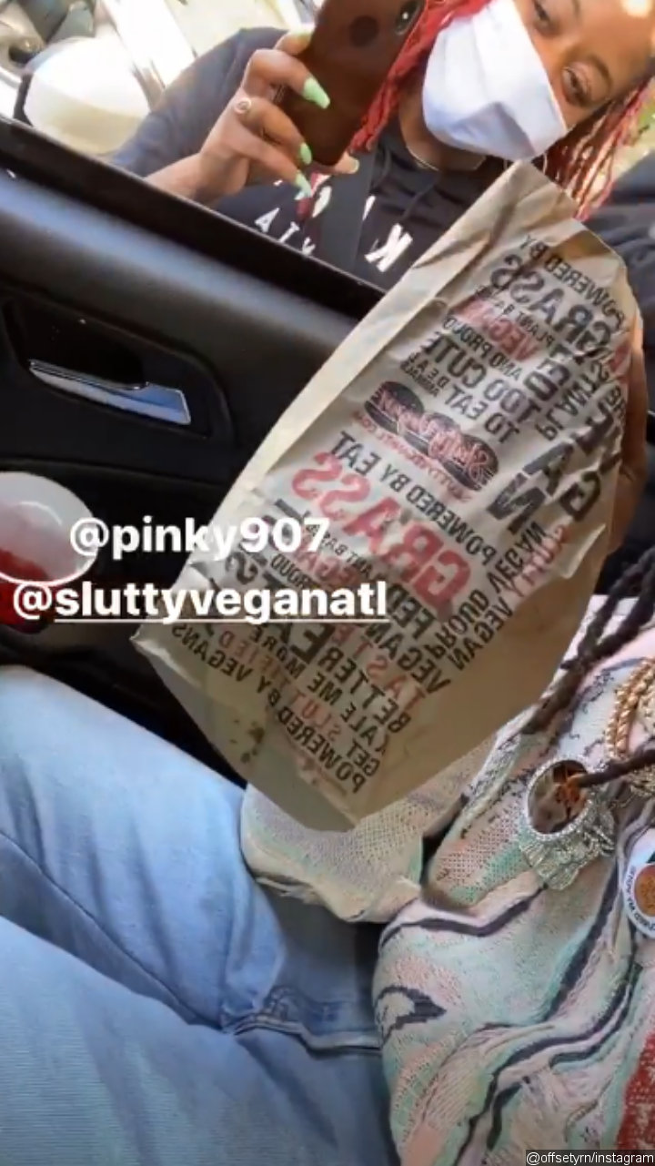 Offset's Instagram Story