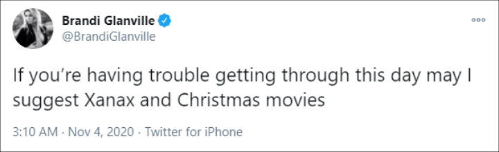 Brandi Glanville's Tweet