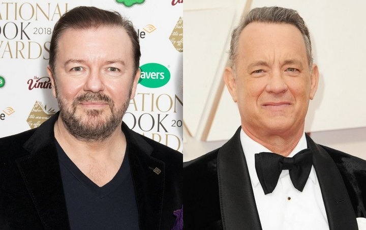 Ricky Gervais Calls Tom Hanks 'Privileged' for Thinking He's 'Above