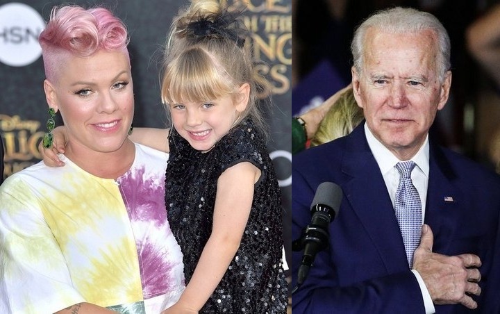 Pink's 9-Year-old Daughter Hopes for Joe Biden to Win Election as She Wishes 'Peace' for Everyone