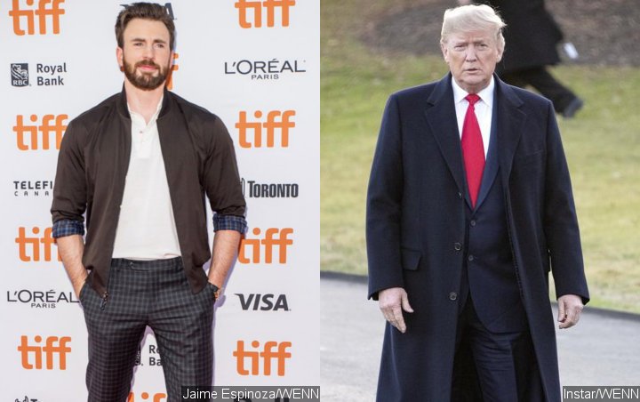 Chris Evans Likens Donald Trump's Claim of Election Fraud to 'Toilet Spew'