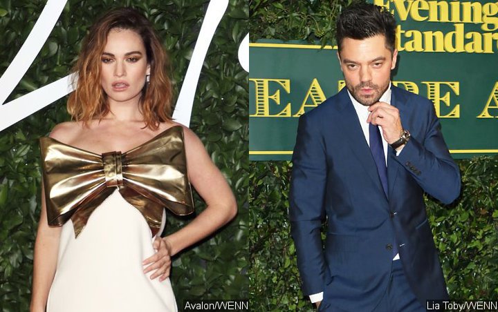 Lily James Dines Out With Dominic Cooper in First Public Outing Since Dominic West Scandal