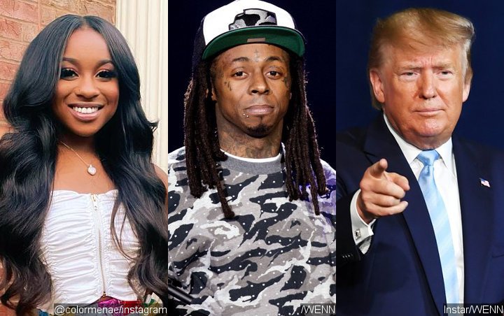Is Reginae Carter Shading Dad Lil Wayne Over His Trump Support?