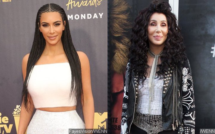 Kim Kardashian as Cher