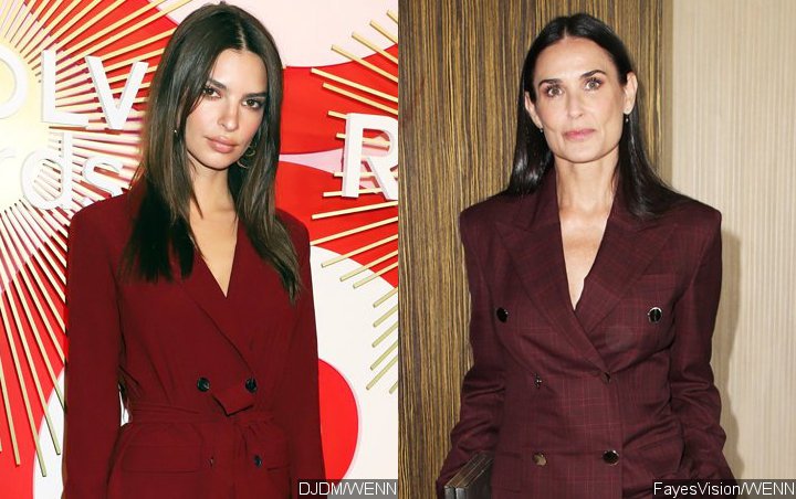 Emily Ratajkowski as Demi Moore