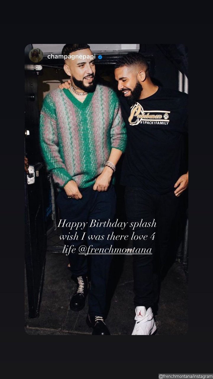 French Montana's IG Story