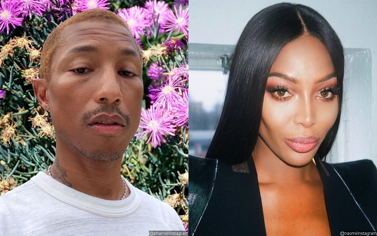 Pharrell Williams Thanks Naomi Campbell for His Ageless Appearance