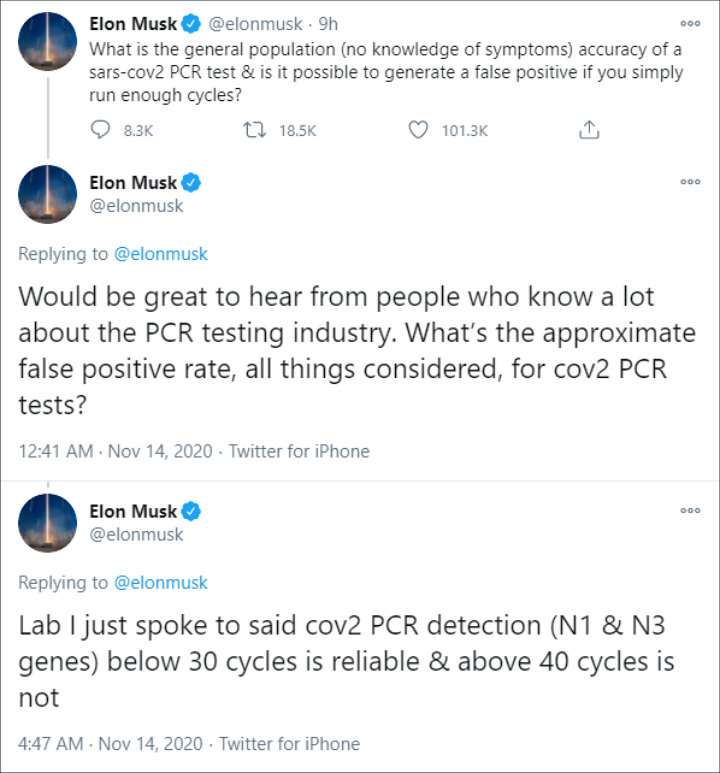 Elon Musk's Tweet