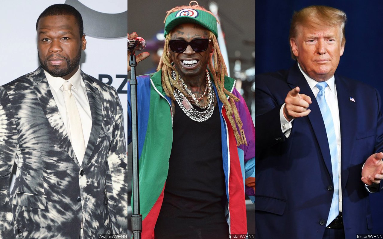 50 Cent Convinced Lil Wayne Got Paid to Endorse Donald Trump