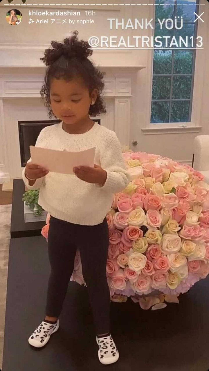 Khloe Kardashian's IG Story